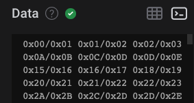 SPI Terminal View Example