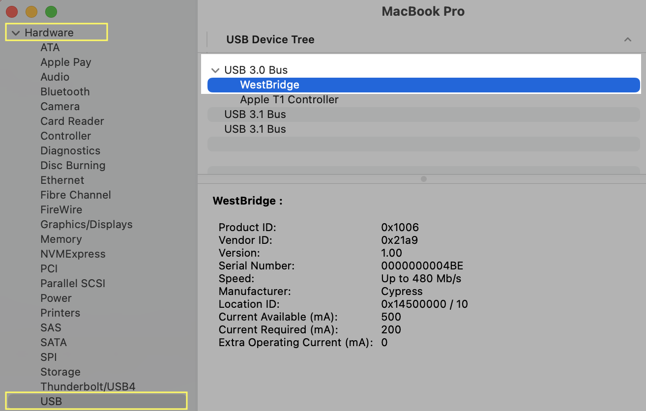 System Report on Intel-Based Macbooks