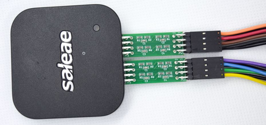 10:1 Attenuator connected to Logic